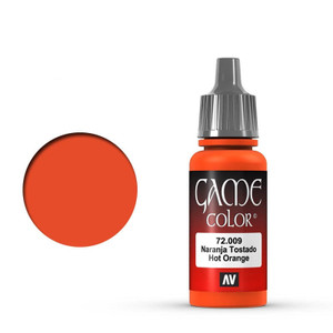  Vallejo 17ml Game Color 009 Hot Orange 