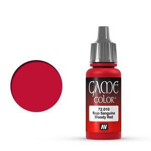  Vallejo 17ml Game Color 010 Blood Red 