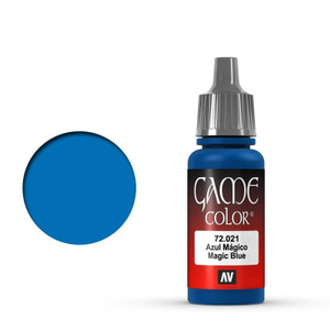  Vallejo 17ml Game Color 021 Magic Blue 