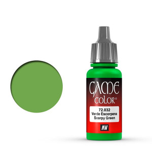  Vallejo 17ml Game Color 032 Scorpy Green 