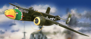 Hong Kong Models 1/32 North American B-25J Mitchell 'The Strafer' Model Kit Hong Kong Models 1/32 North American B-25J Mitchell 'The Strafer' Model Kit