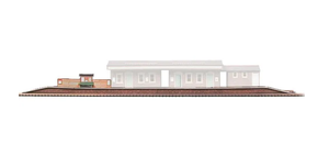 Superquick 1/76 Island Platform Card Building Kit   Superquick 1/76 Island Platform Card Building Kit