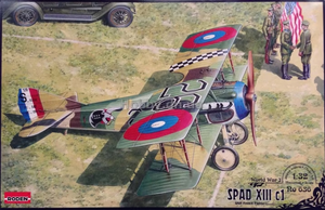 Roden 1/32 SPAD XIII c1 WWI Fighter Model Kit Roden 1/32 SPAD XIII c1 WWI Fighter Model Kit