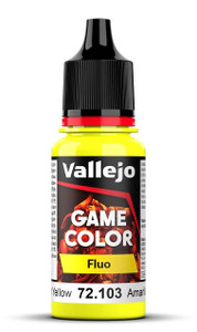 Vallejo 17ml Game Color 103 Fluorescent Yellow Vallejo 17ml Game Color 103 Fluorescent Yellow