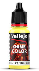 Vallejo 17ml Game Color 109 Toxic Yellow   Vallejo 17ml Game Color 109 Toxic Yellow