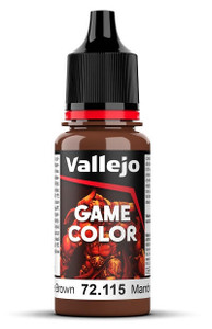 Vallejo 17ml Game Color 115 Grunge Brown   Vallejo 17ml Game Color 115 Grunge Brown