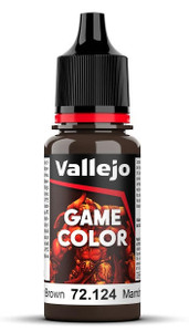 Vallejo 17ml Game Color 124 Gorgon Brown Vallejo 17ml Game Color 124 Gorgon Brown