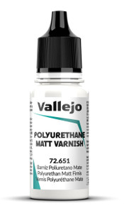 Vallejo 18ml Game Color 651 Polyurethane Matt Varnish   Vallejo 18ml Game Color 651 Polyurethane Matt Varnish