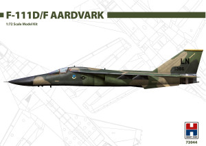 Hobby 2000 1/72 General-Dynamics F-111D/F Aardvark Model Kit Hobby 2000 1/72 General-Dynamics F-111D/F Aardvark Model Kit