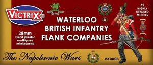  Victrix 28mm  Waterloo British Infantry Flank Companies 