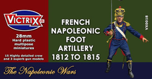 Victrix 28mm Napoleonic French Foot Artillery 1812 to 1815 Victrix 28mm Napoleonic French Foot Artillery 1812 to 1815