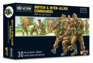 Warlord Games 28mm Bolt Action British & Inter-Allied Commandos 1942-1945 Warlord Games 28mm Bolt Action British & Inter-Allied Commandos 1942-1945
