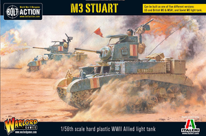 Warlord Games 28mm Bolt Action M3 Stuart Model Kit Warlord Games 28mm Bolt Action M3 Stuart Model Kit