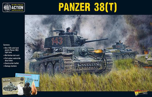 Warlord Games 28mm Bolt Action Panzer 38(t) Light Tank Warlord Games 28mm Bolt Action Panzer 38(t) Light Tank