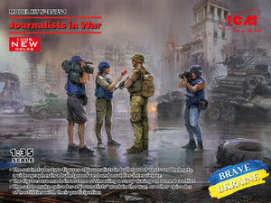 Icm ICM 1/35 Journalists In War Model Figures  Icm ICM 1/35 Journalists In War Model Figures