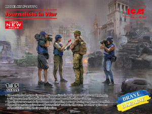 Icm ICM 1/35 Journalists In War Model Figures 