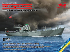 Icm ICM 1/144 German KFK Kriegsfischkutter multi-purpose boat Model Kit  Icm ICM 1/144 German KFK Kriegsfischkutter multi-purpose boat Model Kit