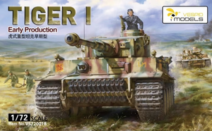 Vespid 1/72 German Pz.Kpfw.VI Ausf.H Tiger I Early Production Model Kit Vespid 1/72 German Pz.Kpfw.VI Ausf.H Tiger I Early Production Model Kit
