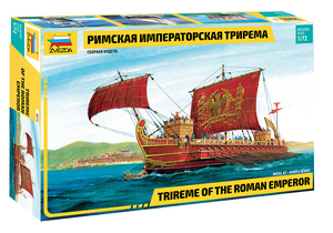 Zvezda 1/72 Trireme of the Roman Emperor Model Kit Zvezda 1/72 Trireme of the Roman Emperor Model Kit