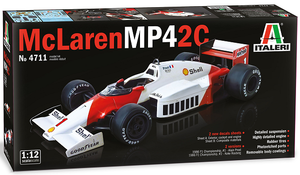 Italeri 1/12 McLaren MP4/C2 Prost Rosberg Model Kit Italeri 1/12 McLaren MP4/C2 Prost Rosberg Model Kit