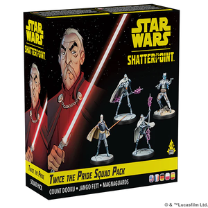 Atomic Mass Games Star Wars Shatterpoint Squad Pack - Twice the Pride Count Dooku Atomic Mass Games Star Wars Shatterpoint Squad Pack - Twice the Pride Count Dooku