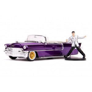  Jada 1/24 Elvis Presley 1956 Cadillac Eldorado With Figure 