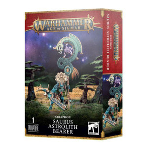 Games Workshop Age of Sigmar - Seraphon - Saurus Astrolith Bearer   Games Workshop Age of Sigmar - Seraphon - Saurus Astrolith Bearer