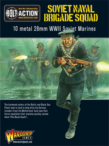  Warlord Games 28mm Bolt Action Soviet Naval Brigade Squad 
