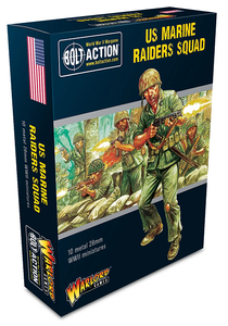 Warlord Games 28mm Bolt Action US Marine Corps Raider Squad Warlord Games 28mm Bolt Action US Marine Corps Raider Squad