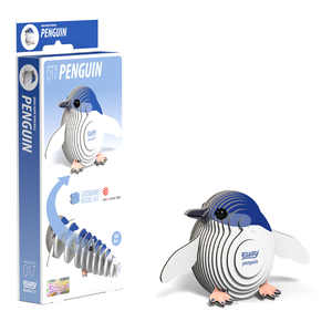 Eugy Penguin Card 3D Puzzle Eugy Penguin Card 3D Puzzle