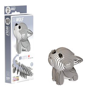  Eugy Wolf Card 3D Puzzle 