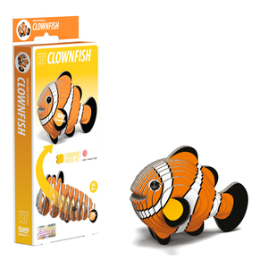  Eugy Clownfish Card 3D Puzzle 