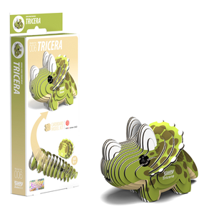 Eugy Tricera Card 3D Puzzle Eugy Tricera Card 3D Puzzle