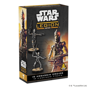 Atomic Mass Games Star Wars Legion - Operative Expansion - IG Series Assassin Droids Atomic Mass Games Star Wars Legion - Operative Expansion - IG Series Assassin Droids