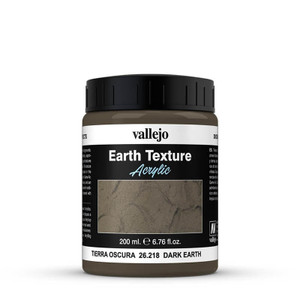  Vallejo Acrylic Stone Textures 200ml Dark Earth 