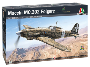  Italeri 1/32 Macchi MC.202 Folgore Model Kit 
