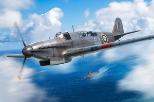 Trumpeter 1/48 Fairey Fulmar Model Kit Trumpeter 1/48 Fairey Fulmar Model Kit