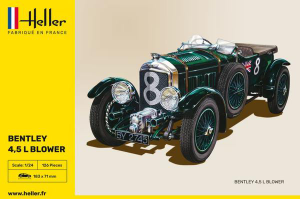  Heller 1/24 Bentley 4.5 L Blower Model Kit 