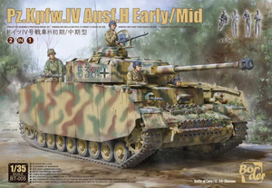 Border Models 1/35 Pz.Kpfw.IV Ausf.H Panzer Early/Mid Model Kit Border Models 1/35 Pz.Kpfw.IV Ausf.H Panzer Early/Mid Model Kit