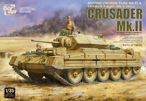 Border Models 1/35 Crusader Mk.II Model Kit Border Models 1/35 Crusader Mk.II Model Kit