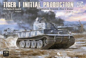 Border Models 1/35 Pz.Kpfw.VI Ausf.E Tiger Initial Model Kit Border Models 1/35 Pz.Kpfw.VI Ausf.E Tiger Initial Model Kit