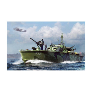  Trumpeter 1/48 U.S Navy Elco 80' Motor Patrol Torpedo Boat LateType Model Kit 