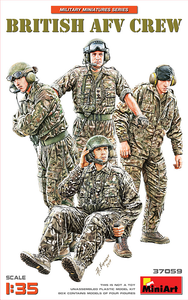  MiniArt 1/35 British AFV Crew 
