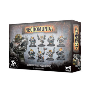 Games Workshop Necromunda - Ironhead Squat Prospectors - Gang Games Workshop Necromunda - Ironhead Squat Prospectors - Gang
