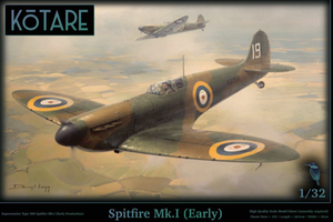 Kotare 1/32 Supermarine Spitfire Mk.I Early Production Model Kit Kotare 1/32 Supermarine Spitfire Mk.I Early Production Model Kit