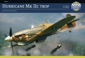 Arma Hobby 1/48 Hawker Hurricane Mk.IIc Tropical Model Kit   Arma Hobby 1/48 Hawker Hurricane Mk.IIc Tropical Model Kit