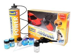 Revell Starter Class Airbrush Set   Revell Starter Class Airbrush Set