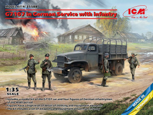 Icm ICM 1/35 G7107 in German Service with infantry Icm ICM 1/35 G7107 in German Service with infantry