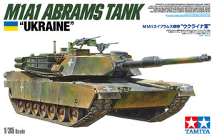 Tamiya 1/35 M1A1 Abrams Ukraine Model Kit Tamiya 1/35 M1A1 Abrams Ukraine Model Kit