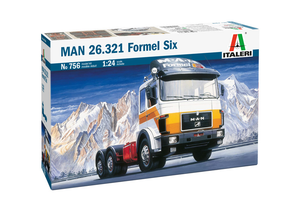  Italeri 1/24 MAN 26.321 Formel Six 